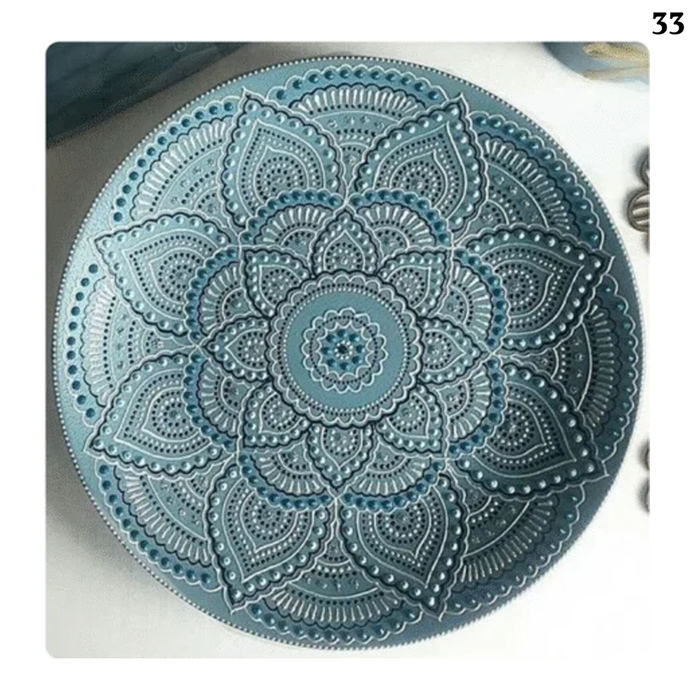 Classic-clay-wall-hanging-plate