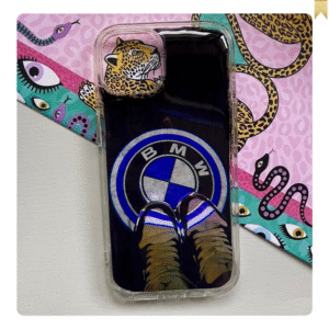 Mobile phone case with BMW design