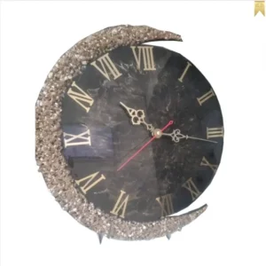 Moon design resin watch