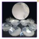Resin Haft Sin service with chamomile pattern