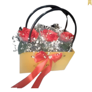 Ribbon flower box