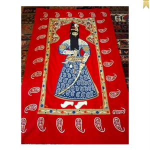 Embroidered Rashti fabric
