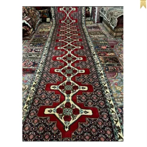 Handmade Sanandaj Kanareh Carpet
