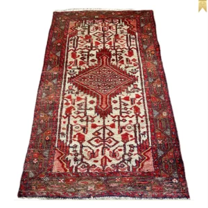 Pair of handmade Saveh carpets3