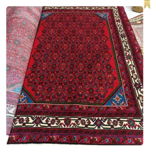 Pair of three-meter handmade new Akband carpets