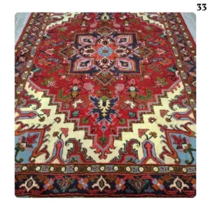 Two pairs of 3-meter Harris handmade carpets3